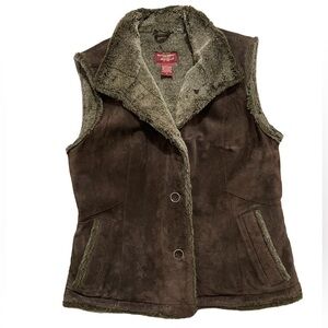 Eddie Bauer Suede Vest